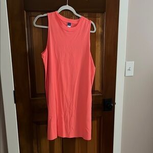 Old Navy melon colored tank dress